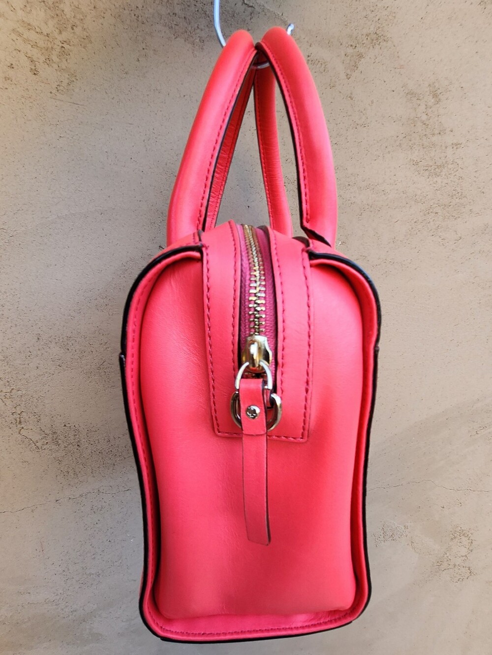 Kate Spade New York Holly Street Ashton Leather Satchel - Coral Pink - Picture 6 of 11